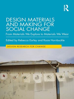 cover image of Design Materials and Making for Social Change